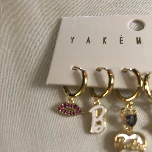 Barbie Dainty Set of 6 Earrings All Unique - Picture 7 of 9